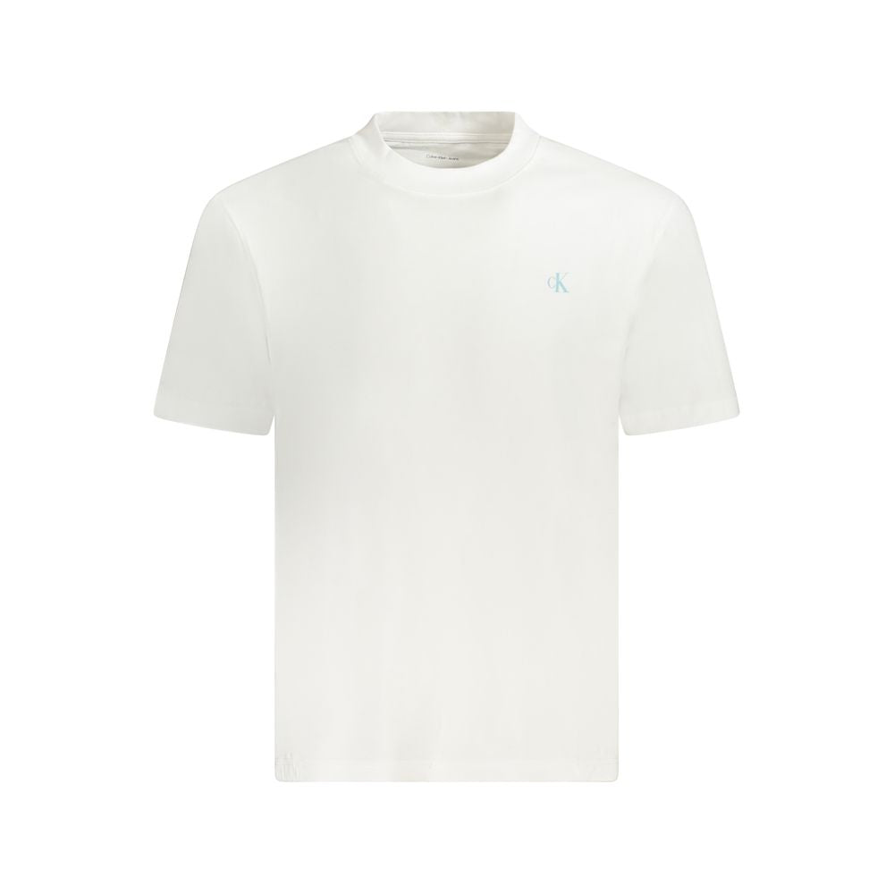 Calvin Klein White Cotton T-Shirt