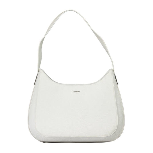 Calvin Klein White Polyester Women Handbag