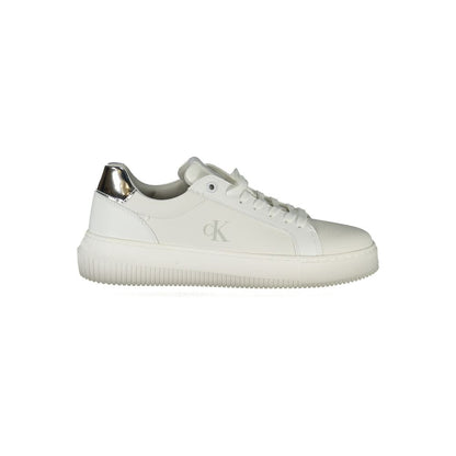 Calvin Klein White Polyethylene Women Sneaker - EU36/US6