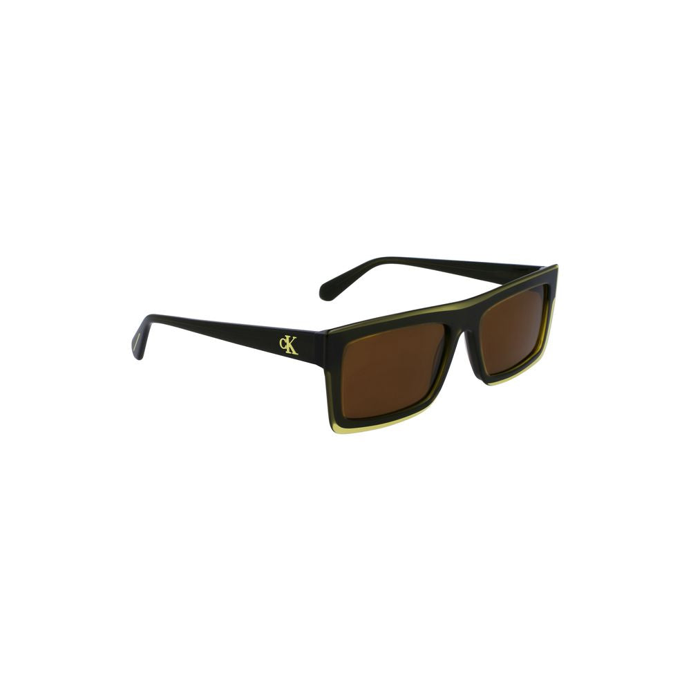 Calvin Klein Yellow PLASTICA INIETTATA Sunglasses