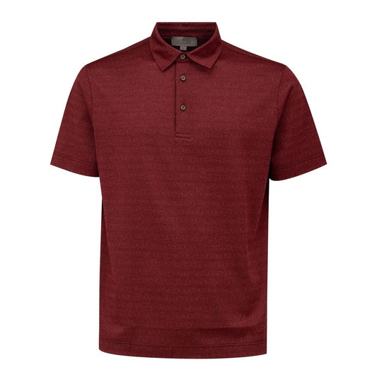 Canali Burgundy Cotton Polo Shirt - IT50 | L