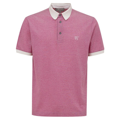 Canali Pink Cotton Polo Shirt - IT50 | L