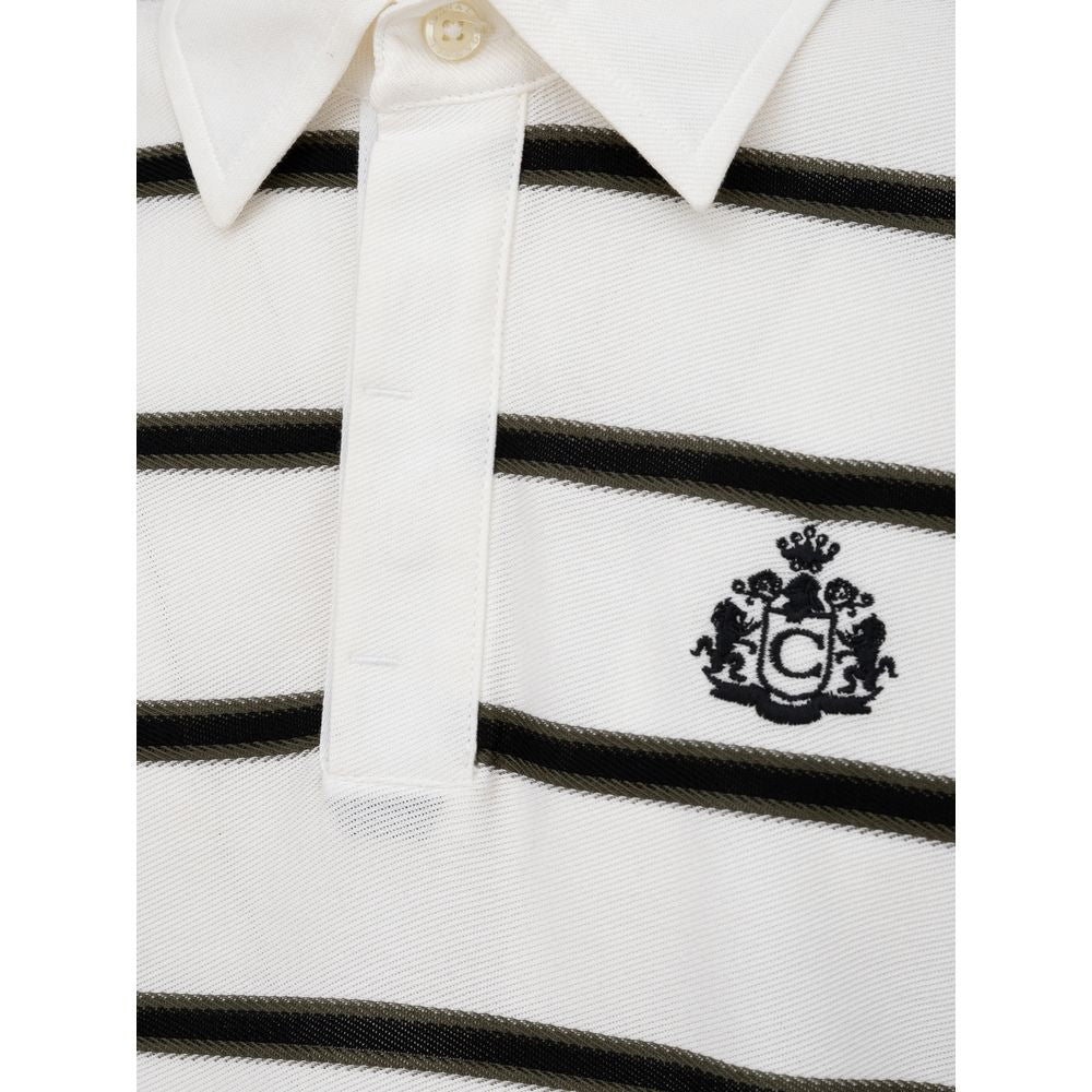 Canali White Cotton Polo Shirt - IT50 | L