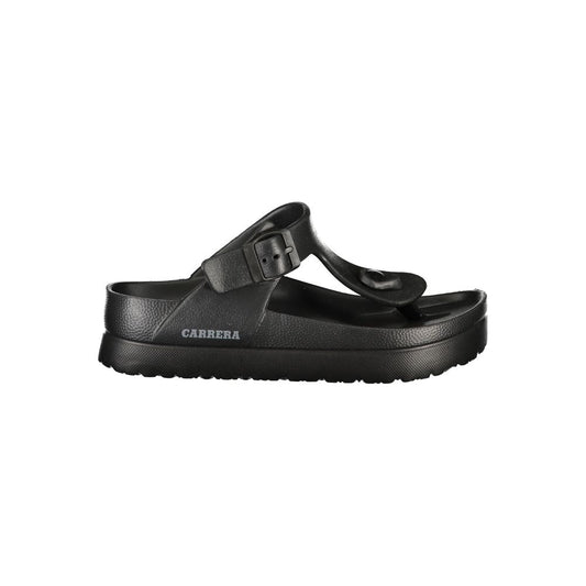 Carrera Black Polyethylene Sandal