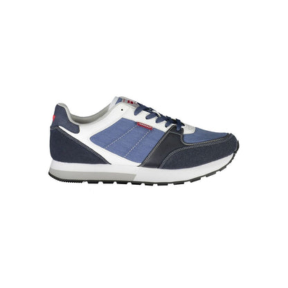 Carrera Blue Eco Leather Men Sneaker