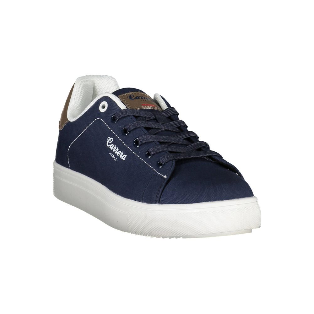 Carrera Blue Eco Leather Men Sneaker