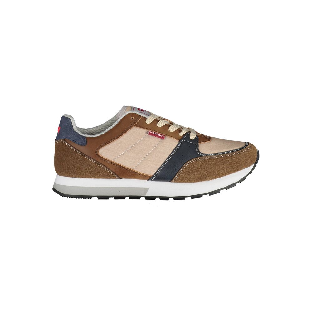 Carrera Brown ECO Leather Men Sneaker