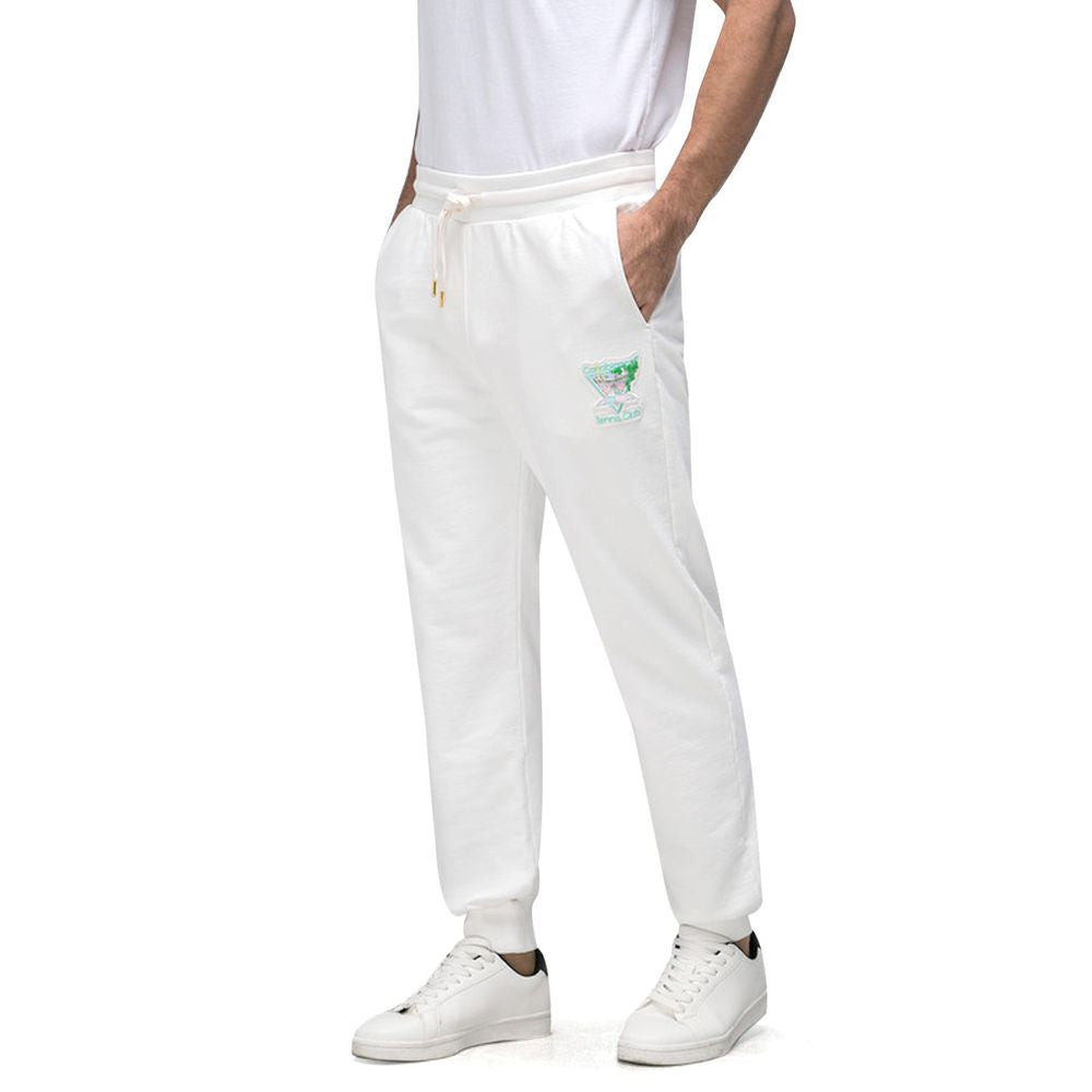 Casablanca White Cotton Jeans & Pant - XL