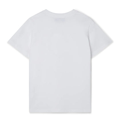 Casablanca White Cotton T-Shirt