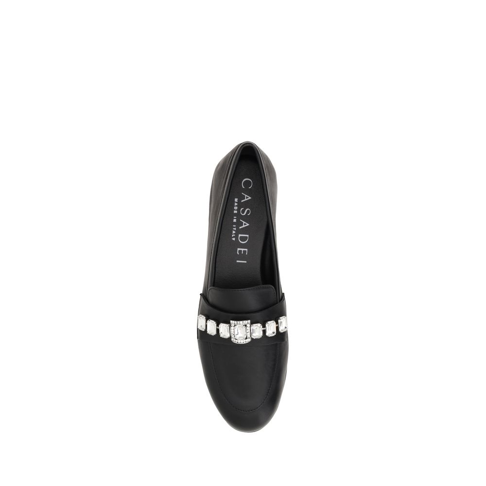 Casadei Loafers with sparkling embellishments - EU36/US6