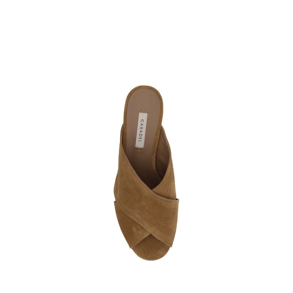 Casadei Suede Sandals - EU37/US7