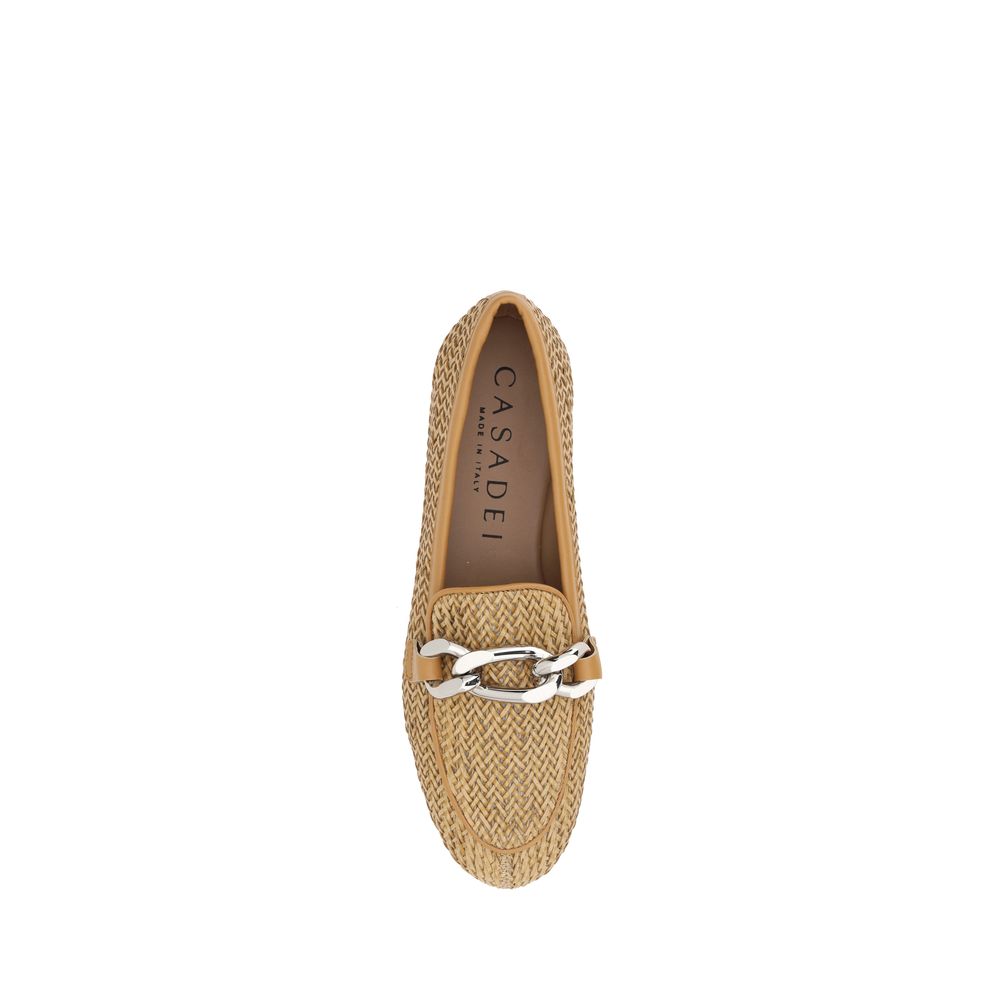 Casadei Woven leather Loafers - EU36/US6