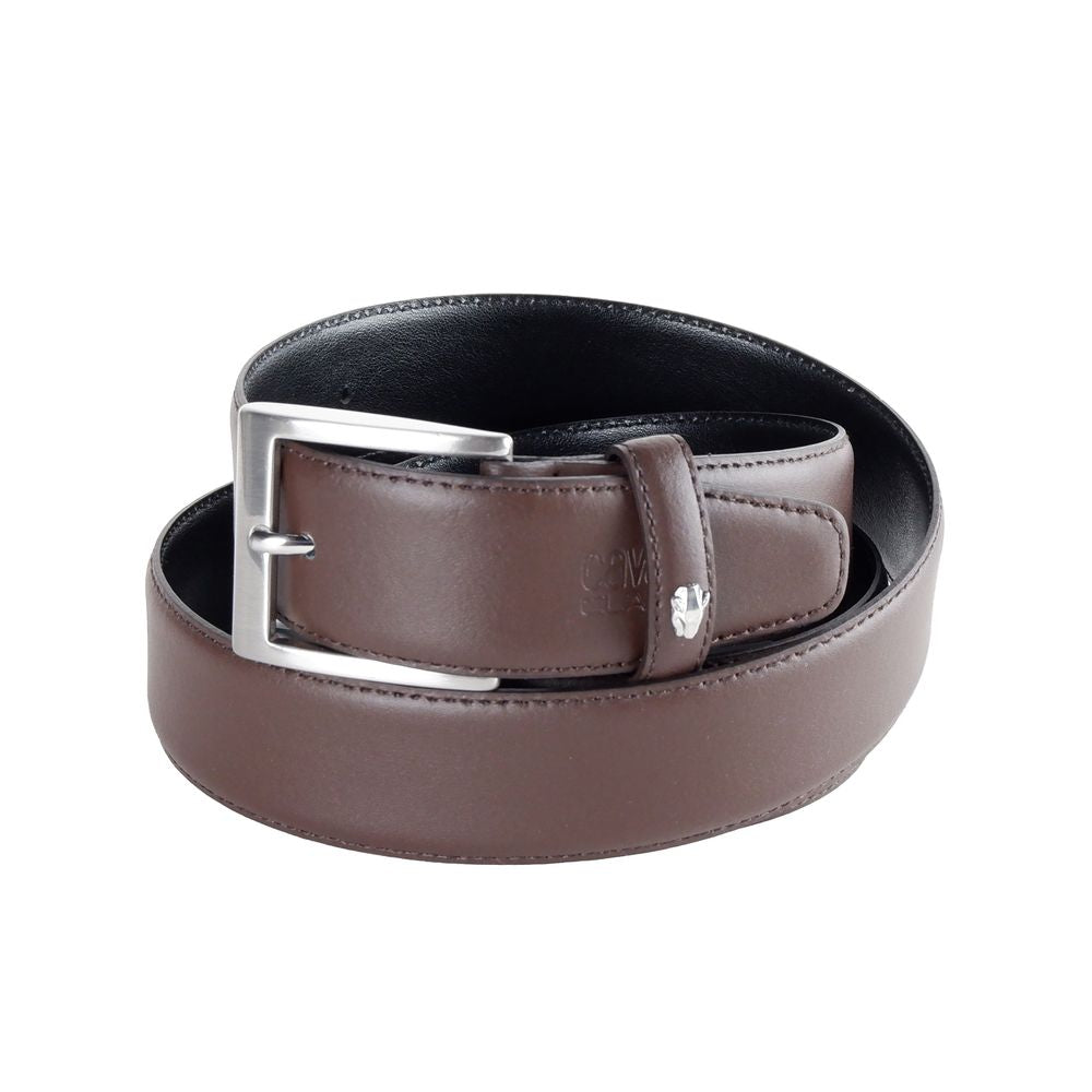 Cavalli Class Elegant Reversible Leather Belt - Dual Tone - 110 cm / 44 Inches