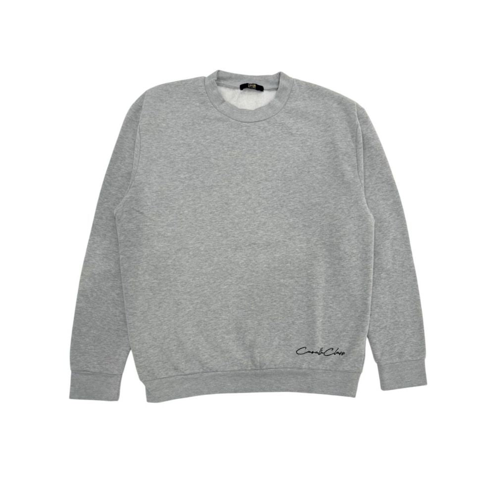 Cavalli Class Gray Polyester Women Sweater