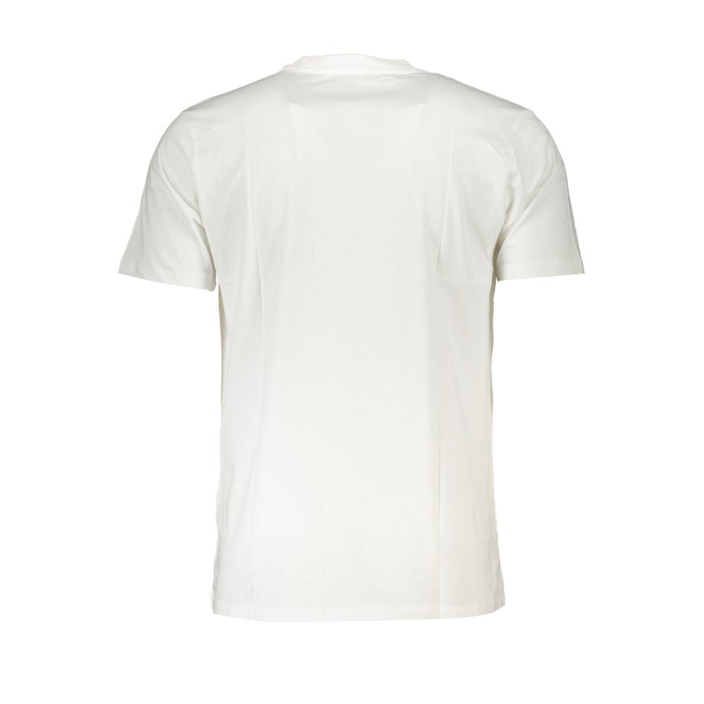 Cavalli Class White Cotton T-Shirt - 3XL