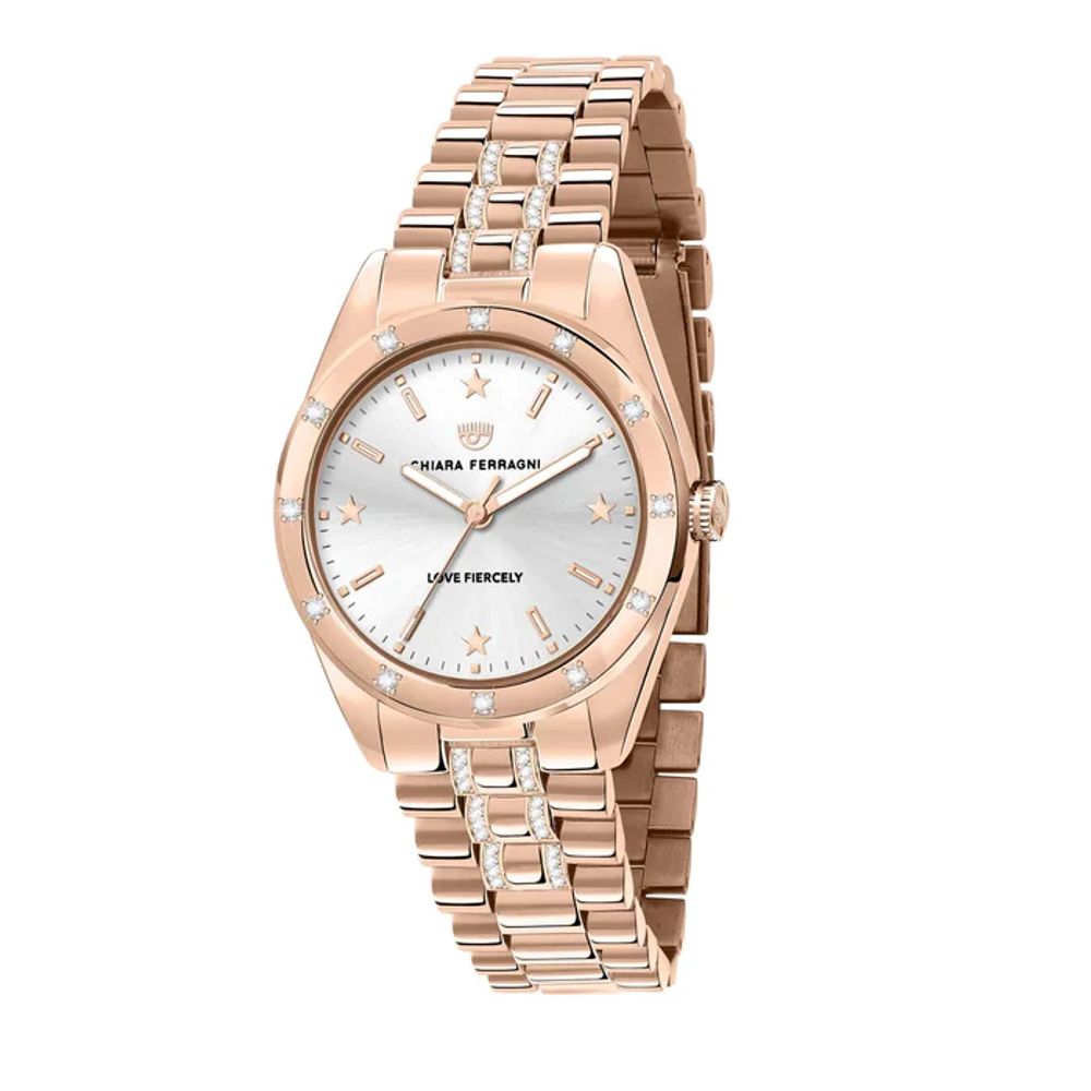 Chiara Ferragni Multicolor Stainless Steel Watch