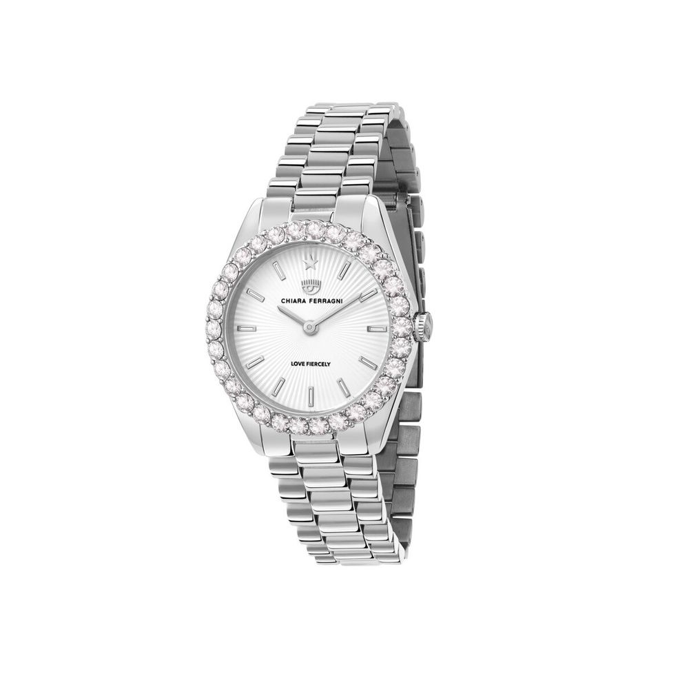 Chiara Ferragni Silver Stainless Steel Watch