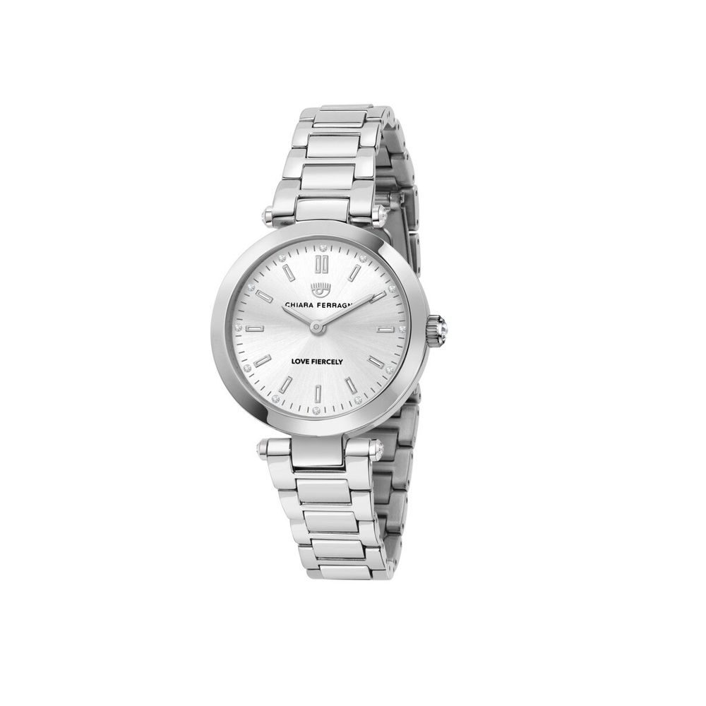 Chiara Ferragni Silver Stainless Steel Watch