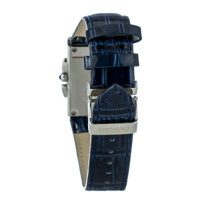 Chronotech Blue Leather Watch