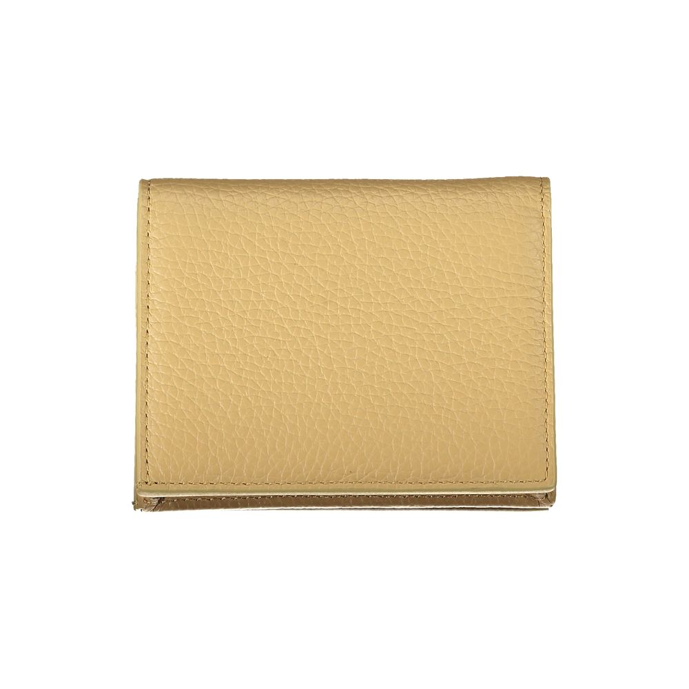 Coccinelle Beige Leather Wallet