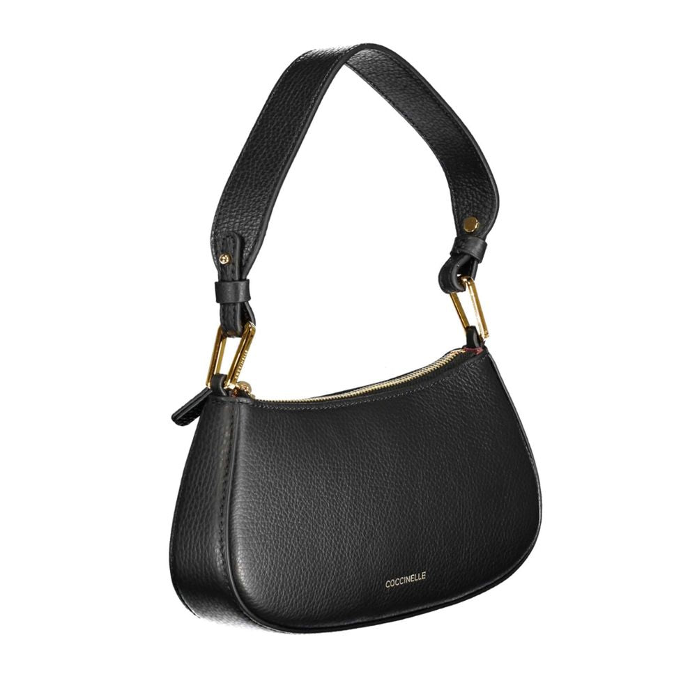 Coccinelle Black Leather Handbag