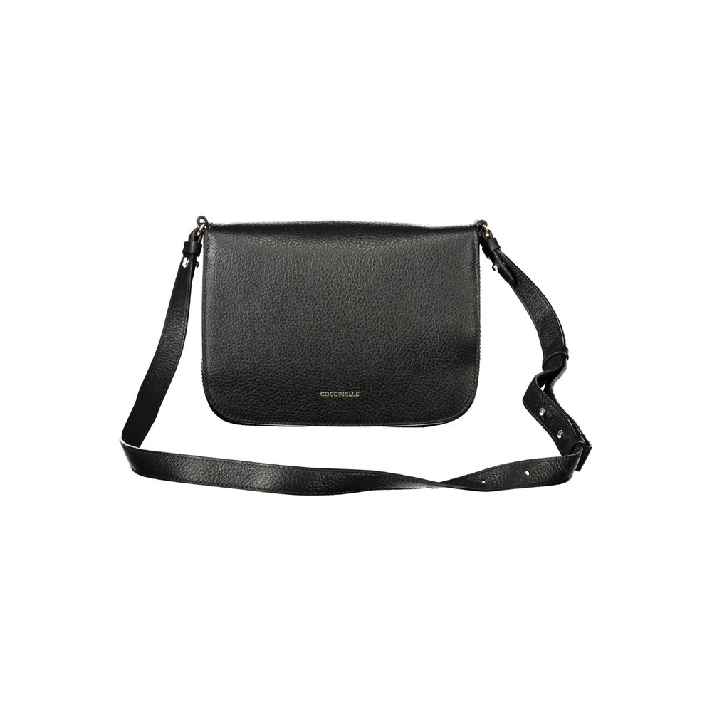 Coccinelle Black Leather Women Handbag