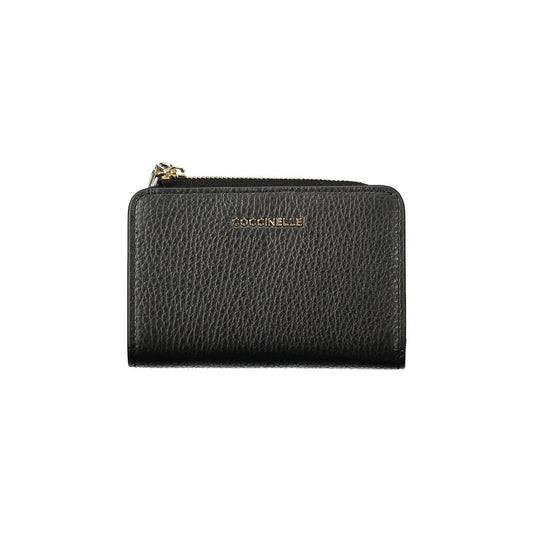 Coccinelle Black Leather Women Wallet