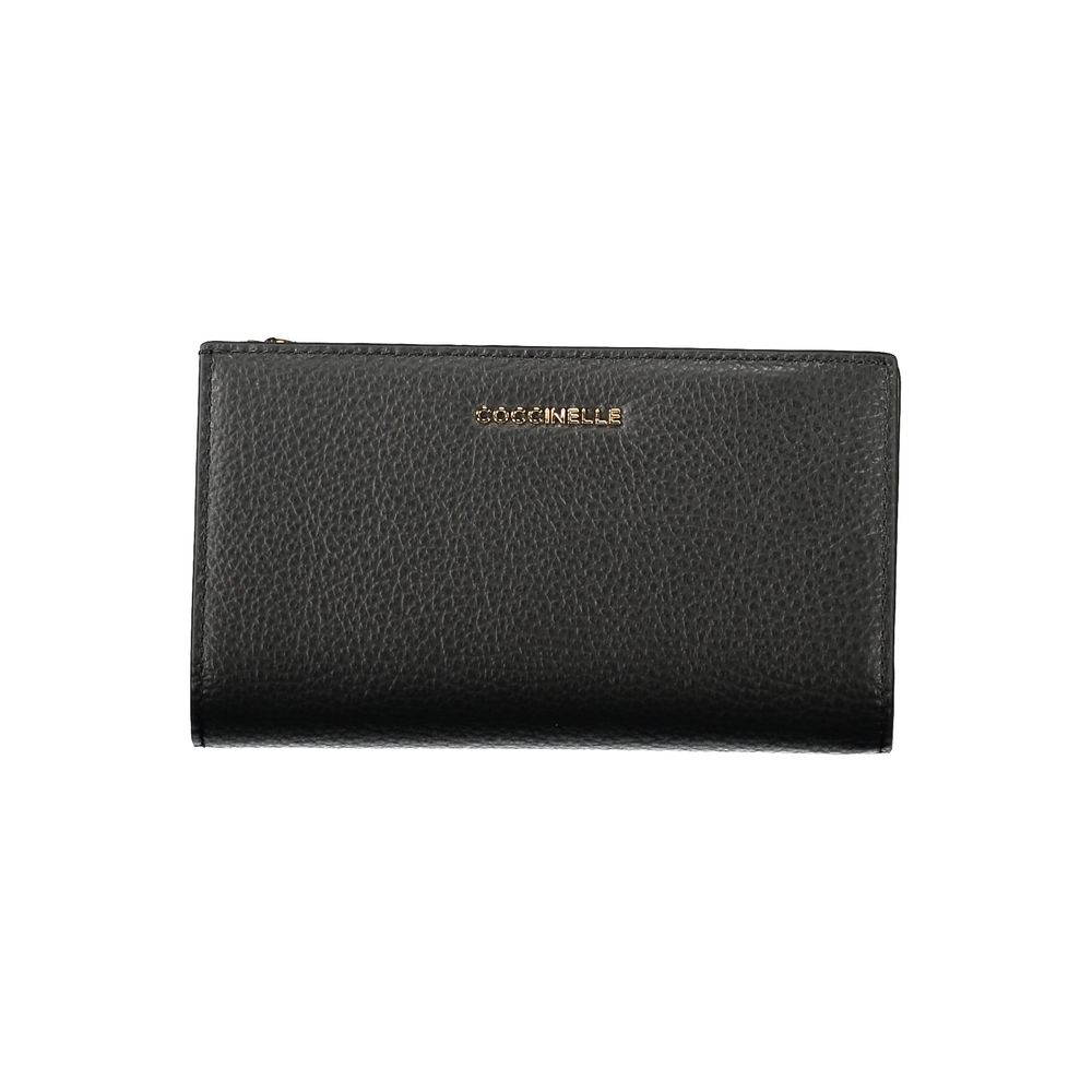 Coccinelle Black Leather Women Wallet