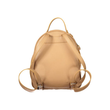 Coccinelle Brown Leather Women Backpack