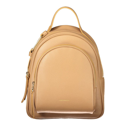 Coccinelle Brown Leather Women Backpack