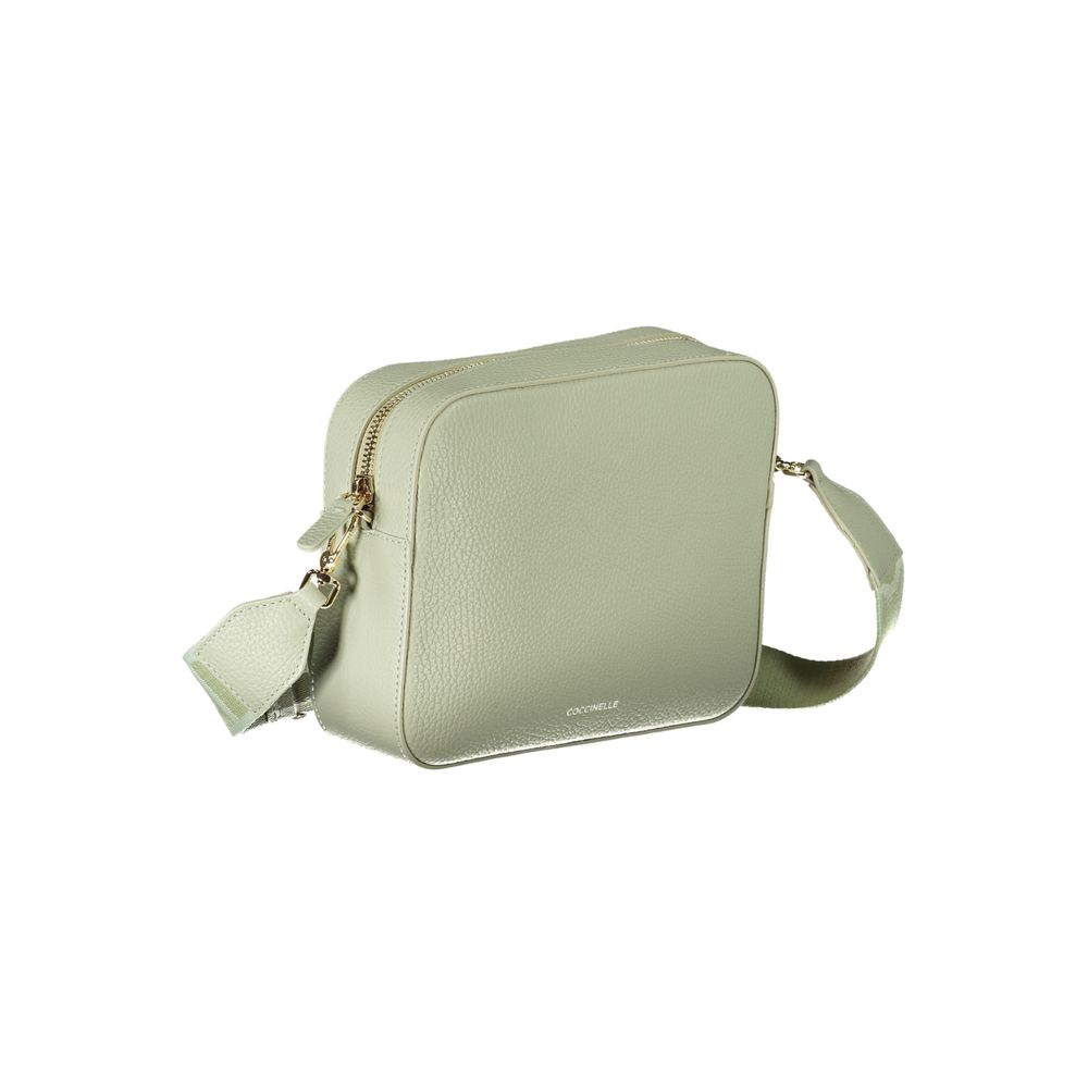 Coccinelle Green Leather Handbag