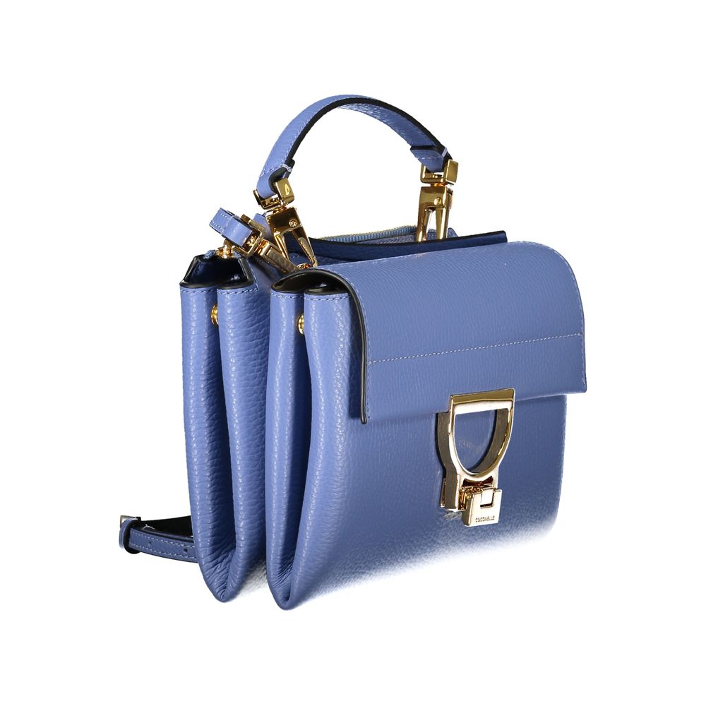 Coccinelle Light Blue Leather Women Handbag