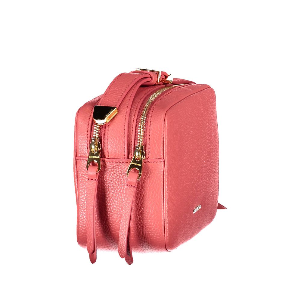 Coccinelle Pink Leather Women Handbag