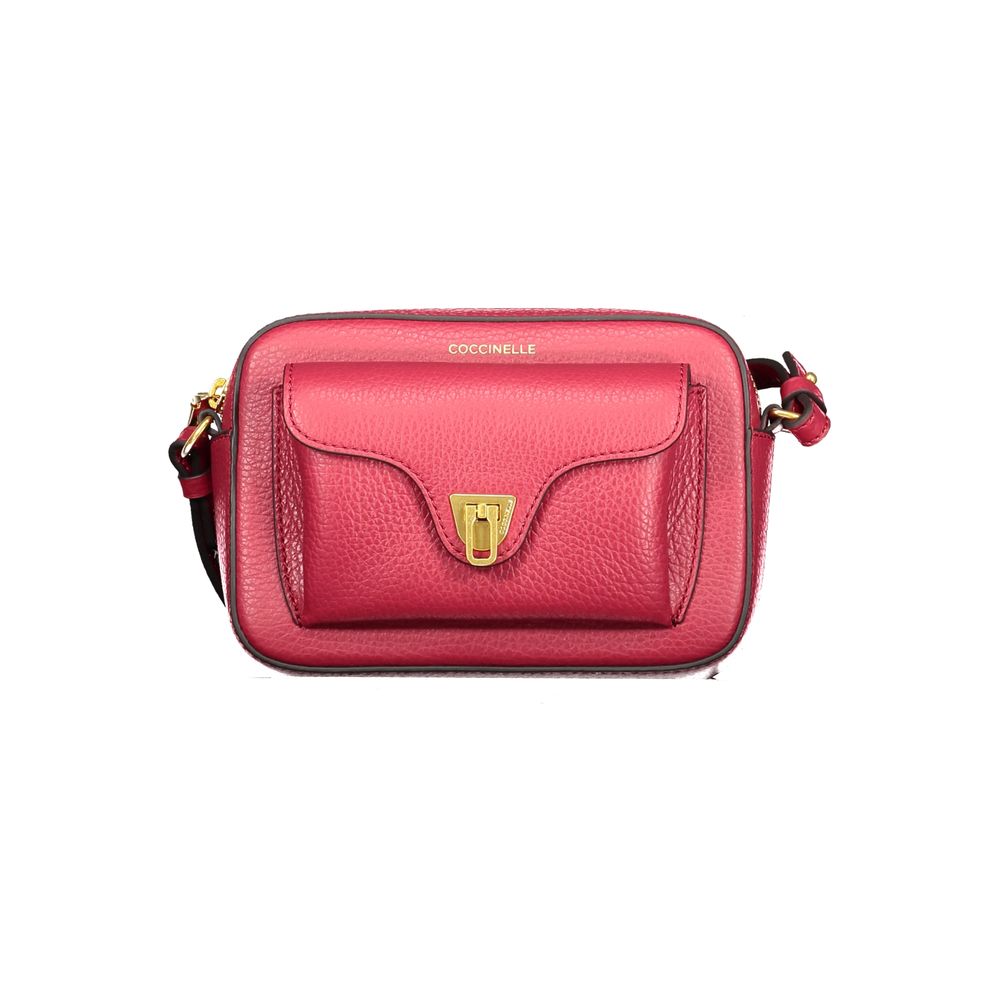 Coccinelle Red Leather Women Handbag