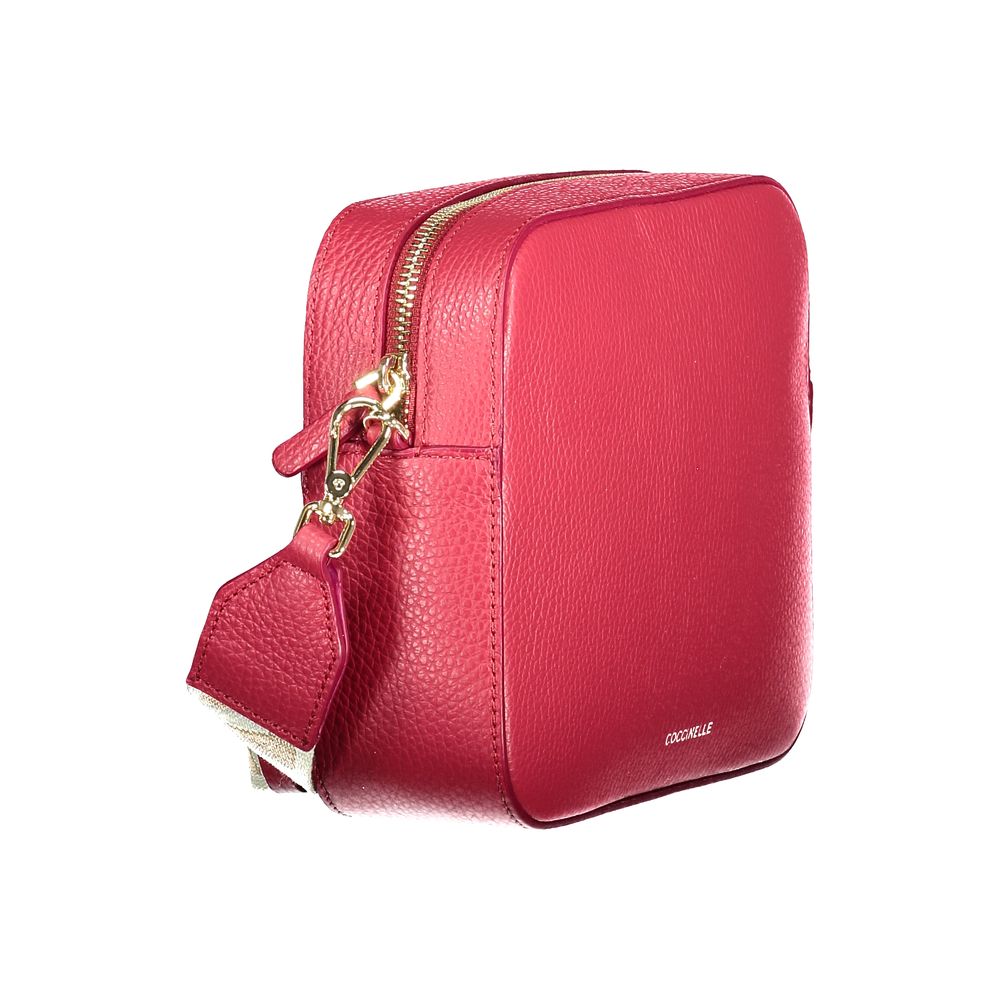 Coccinelle Red Leather Women Handbag