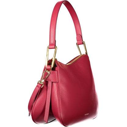 Coccinelle Red Leather Women Handbag