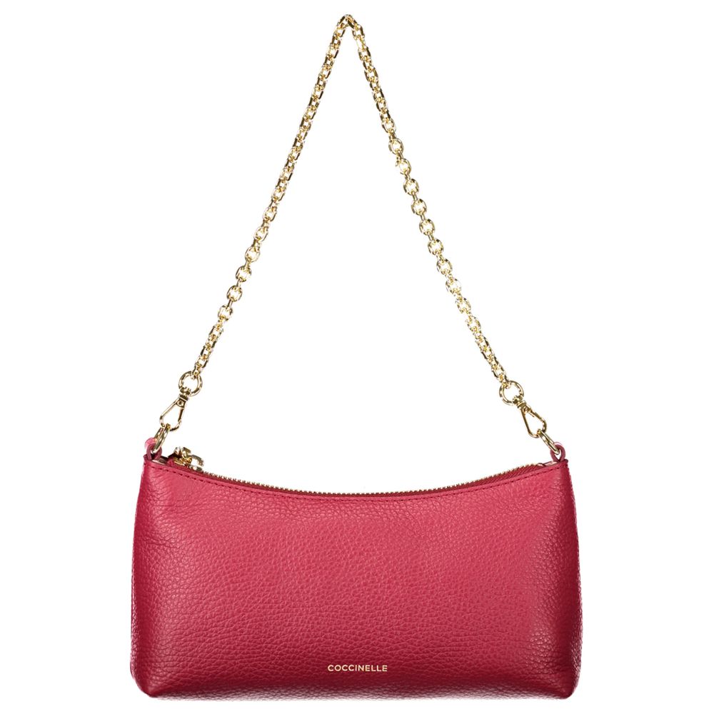 Coccinelle Red Leather Women Handbag