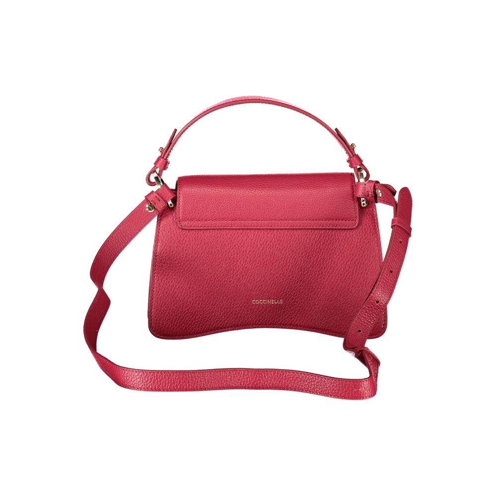 Coccinelle Red Leather Women Handbag