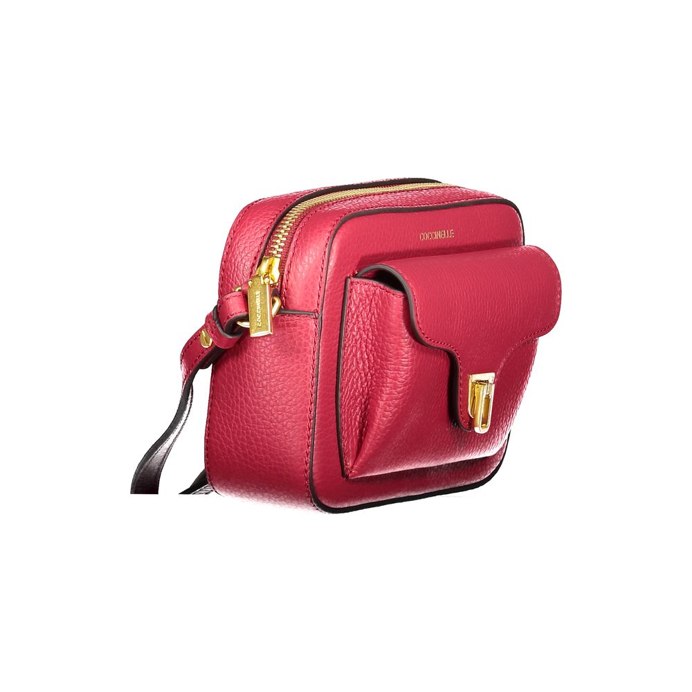 Coccinelle Red Leather Women Handbag