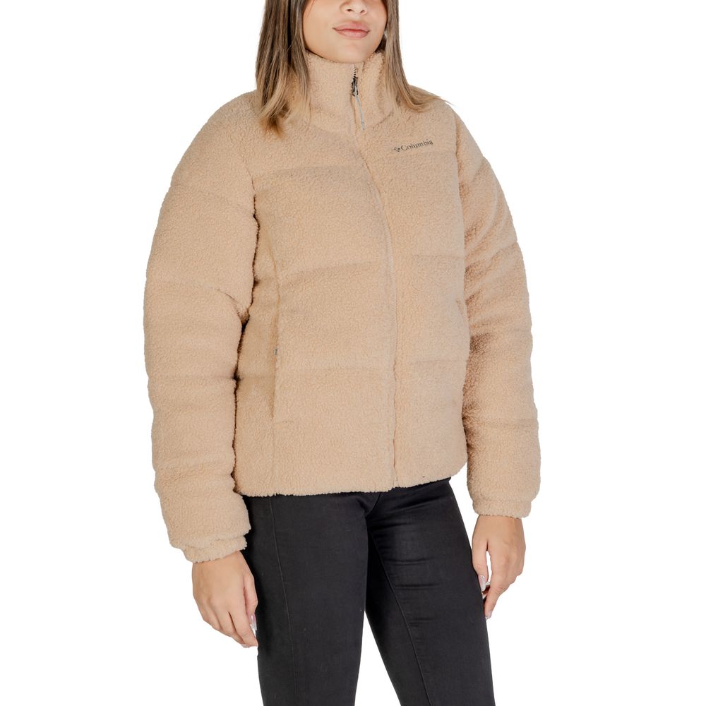 Columbia Beige Nylon Jackets & Coat - IT44|L