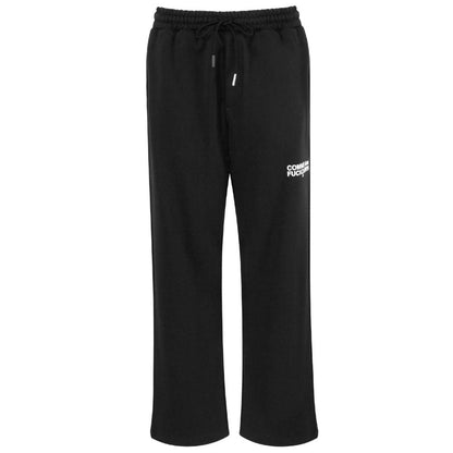 Comme Des Fuckdown Black Cotton Jeans & Pant - XXL