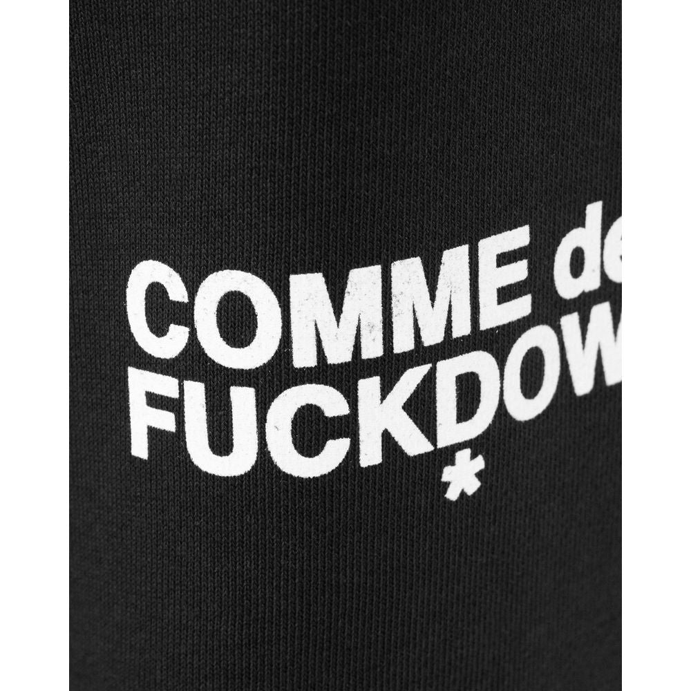 Comme Des Fuckdown Black Cotton Jeans & Pant - XXL