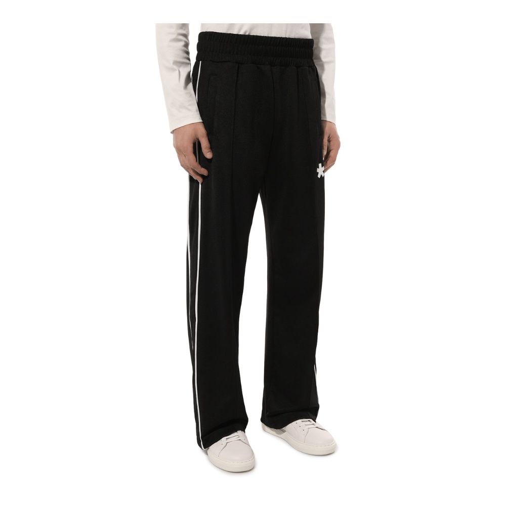 Comme Des Fuckdown Black Polyester Jeans & Pant - XL