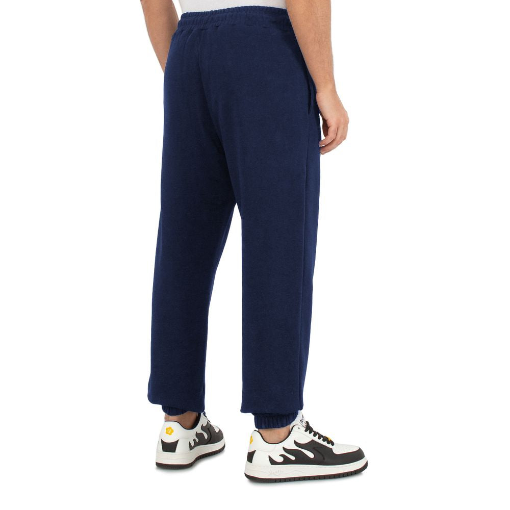 Comme Des Fuckdown Blue Cotton Jeans & Pant - XL