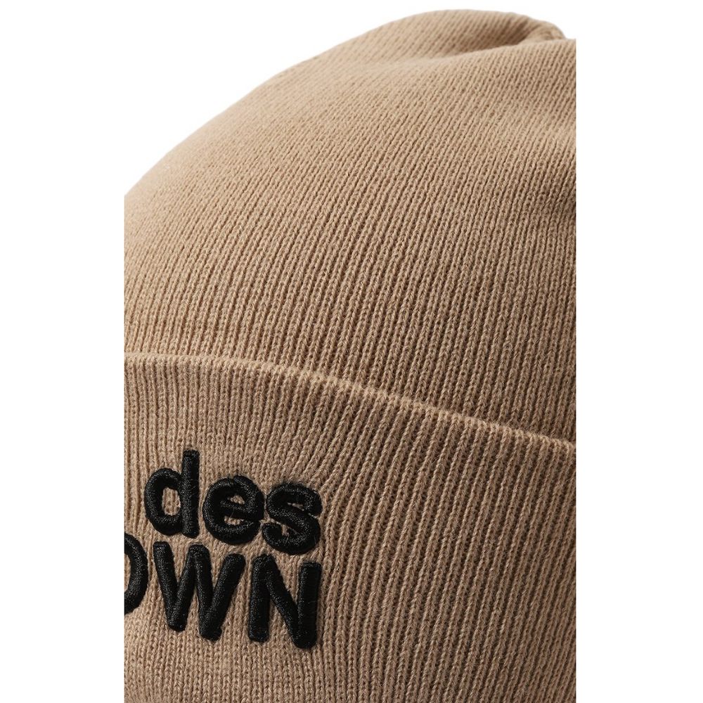 Comme Des Fuckdown Brown Acrylic Hats & Cap