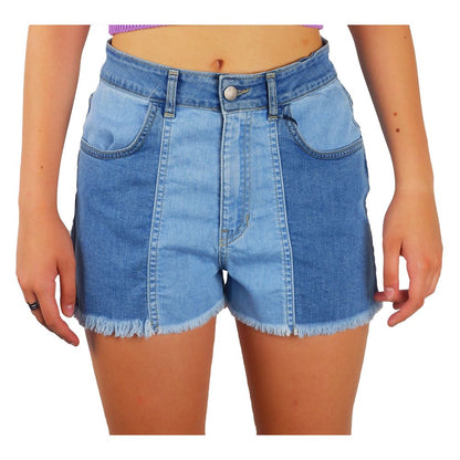 Comme Des Fuckdown Chic Raw Hem Denim Shorts - W40