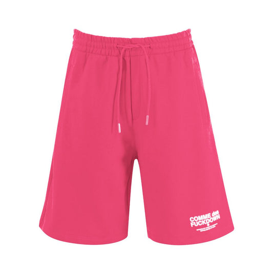 Comme Des Fuckdown Pink Cotton Short - L