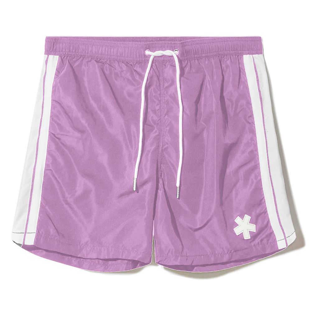 Comme Des Fuckdown Purple Polyester Men’s Swim Trunk - M