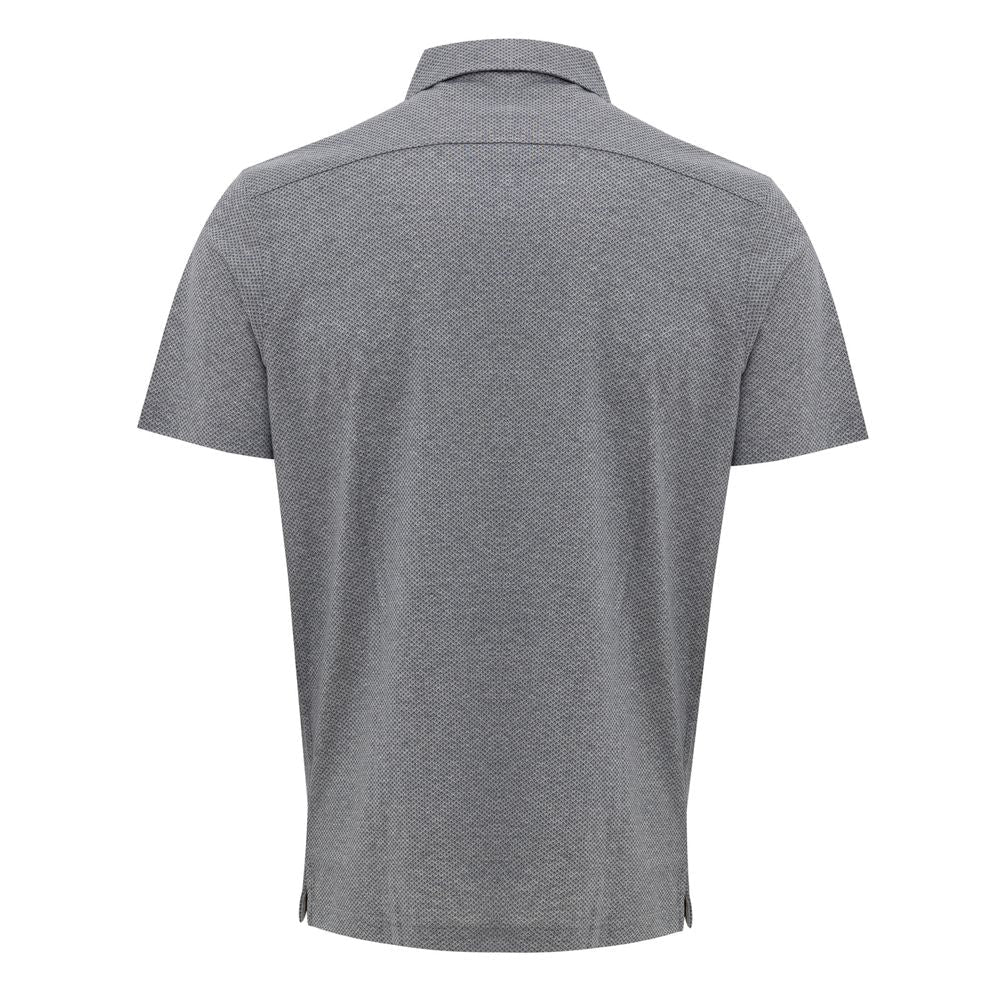 Corneliani Gray Cotton Polo Shirt - IT50 | L