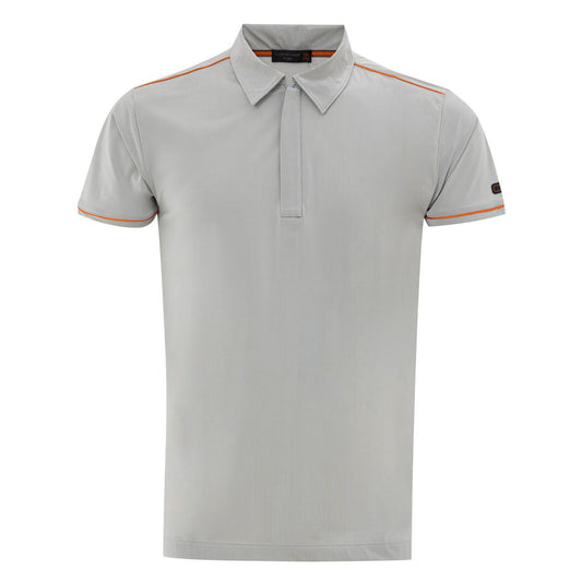 Corneliani Gray Polyamide Polo Shirt - IT50 | L